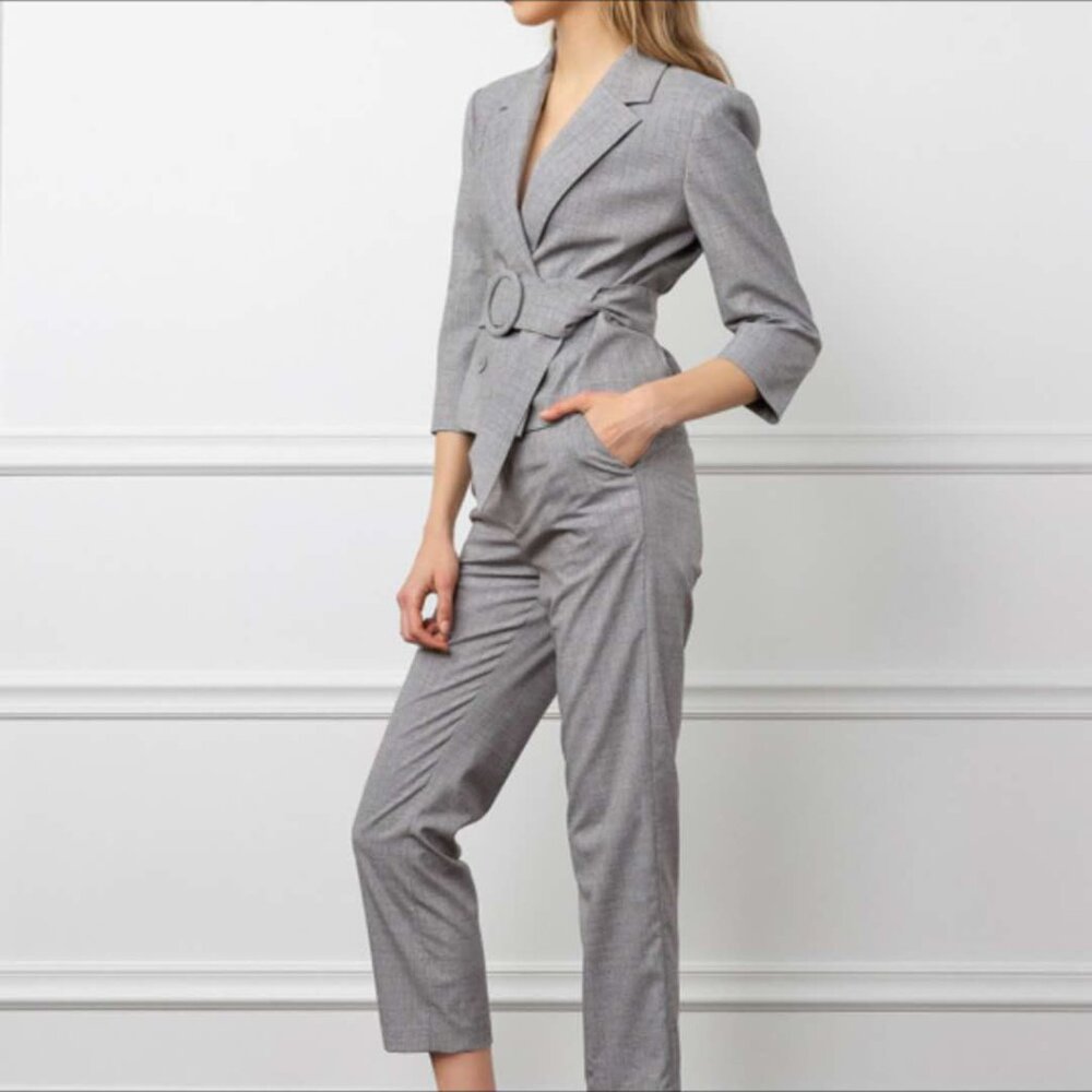 J.ING Carmen Pants Grey - XS / Light Grey